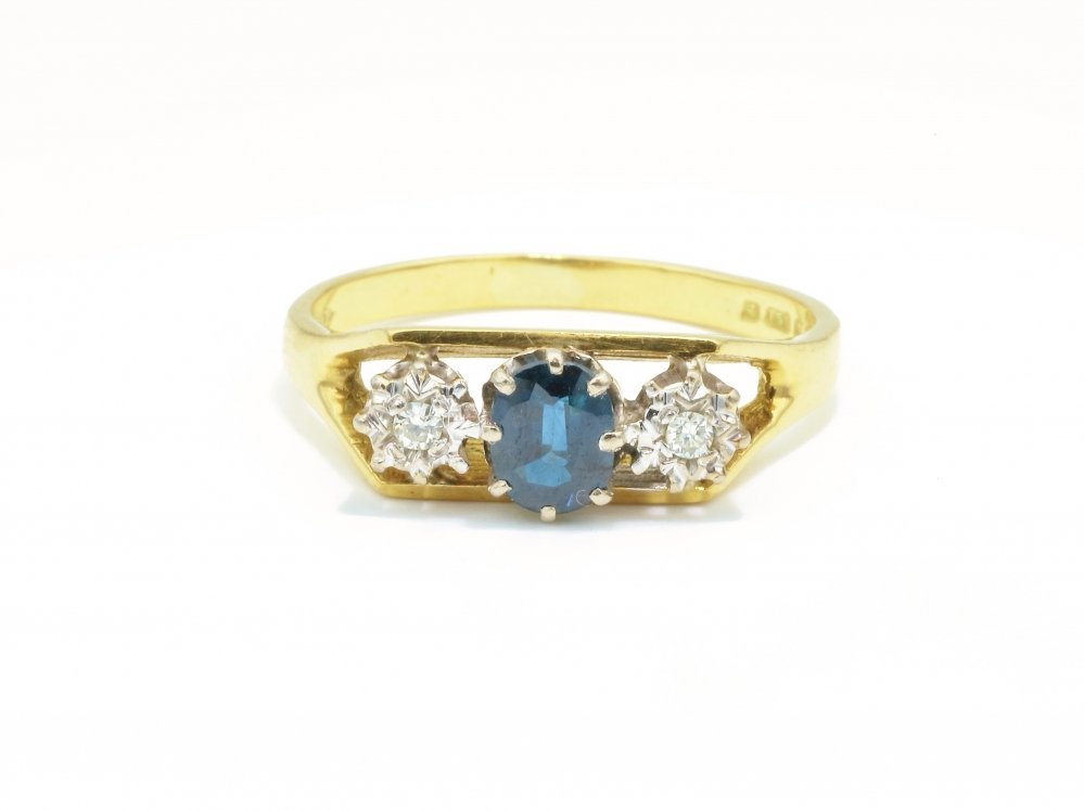 Lady Di Blauw Saffier Verlovingsringen | Rings & Suits
