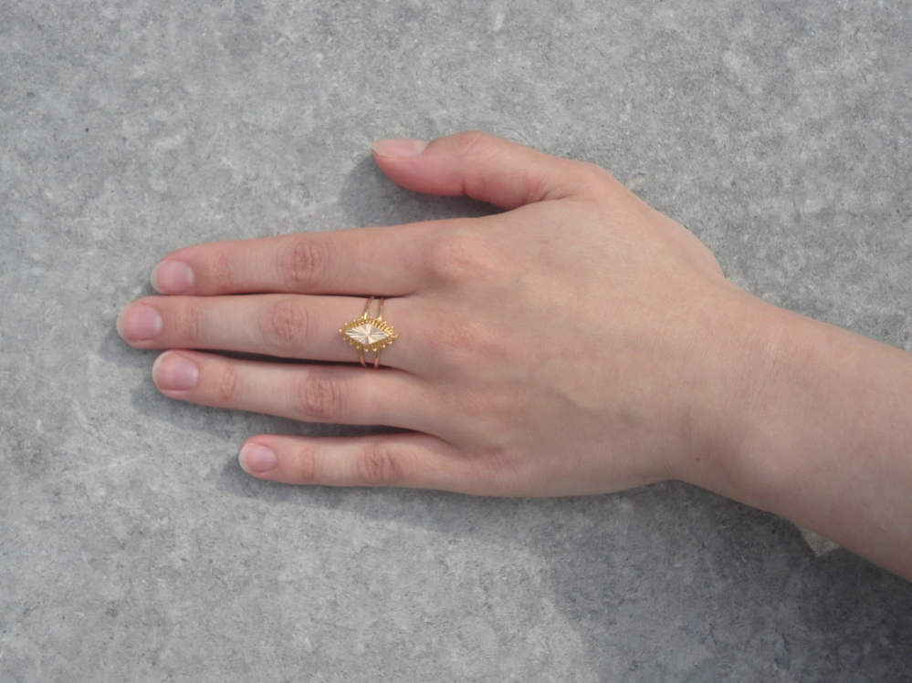 Antieke en Vintage Ringen - antieke gouden ring wieber