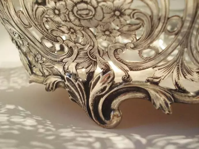 Zilveren Manden - detail mand zilver