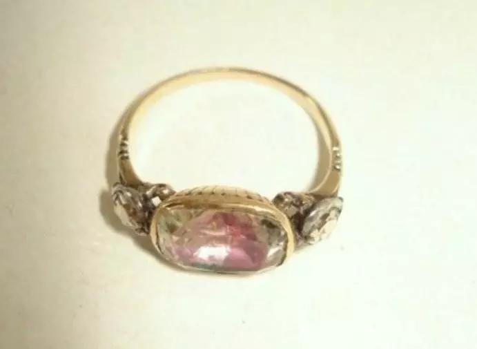 Antieke en Vintage Ringen - georgian ring 1 c