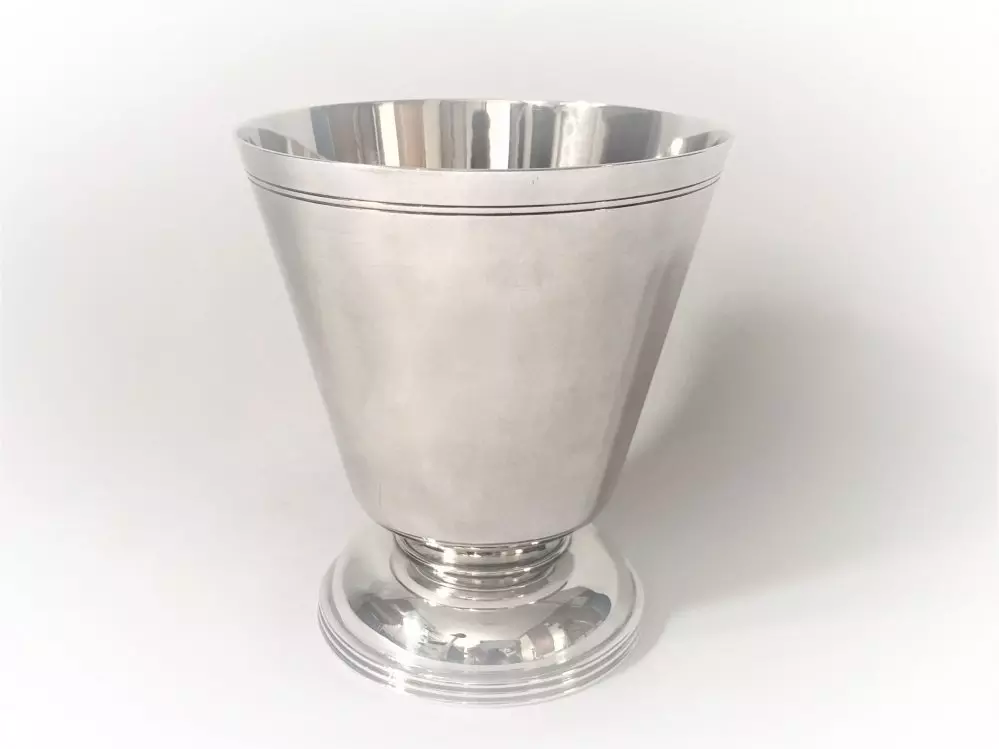 Antiek zilver overig - grote zilveren vaas