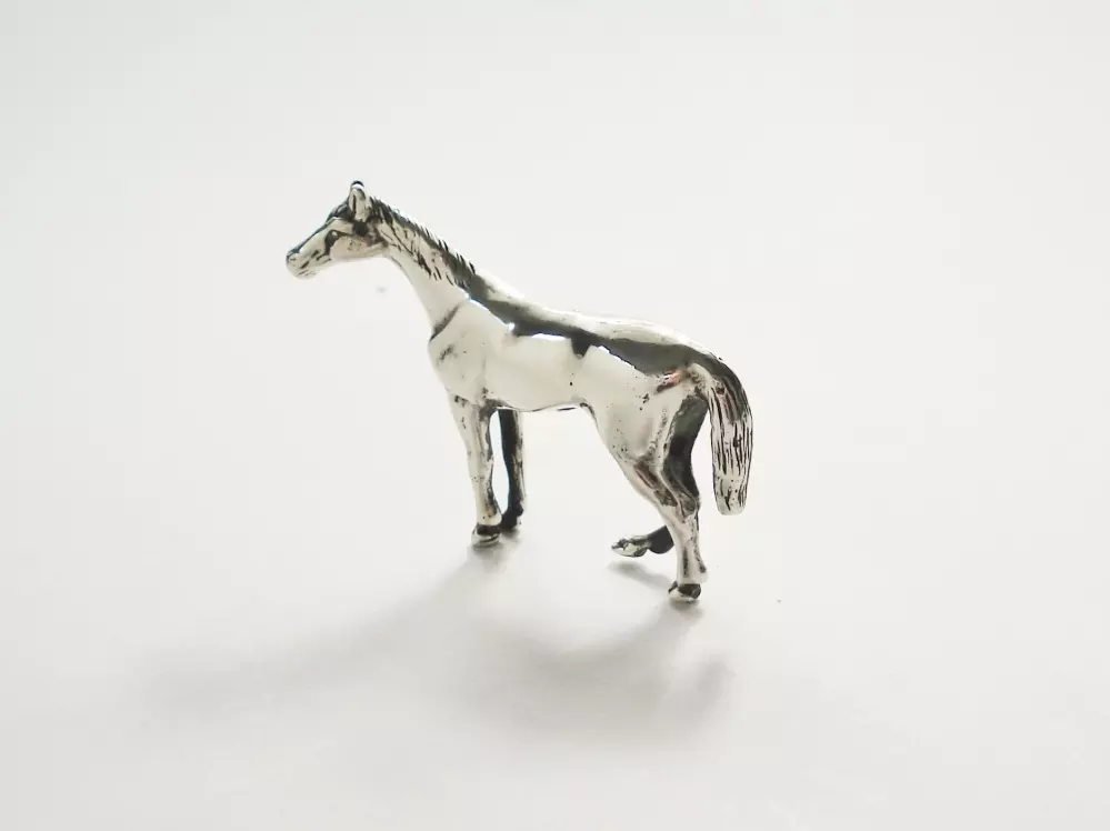 Antiek zilver overig - paard zilver