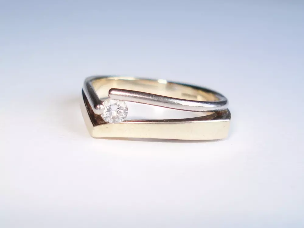 Antieke en Vintage Ringen - ring briljant diamonde