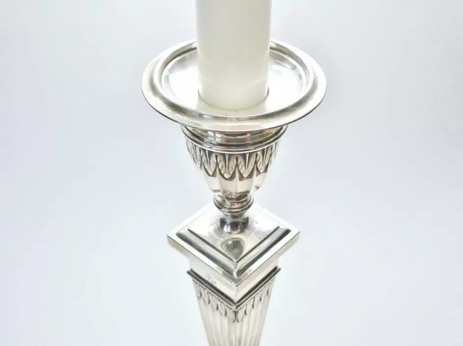 Zilveren Kandelaars - silver candlestick set of 6