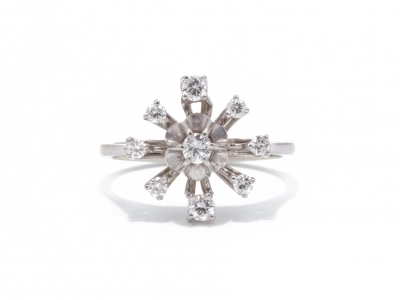 witgouden ring ijskristal diamant Anita Potters